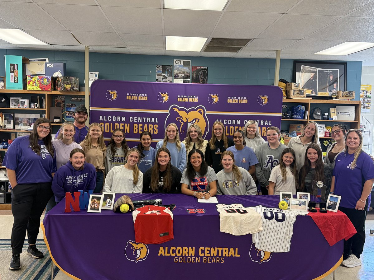 Alcorn Central Softball tweet media