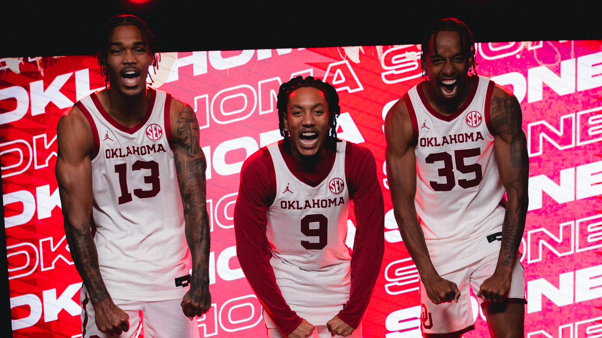 SEC's tweet photo. โ๏ธ #SECTipoff26 Blog: @OU_MBBall second SEC season will be full of new faces
๐ https://t.co/HI5XCWkhw6 | #SECMBB https://t.co/z20yz4BzHL