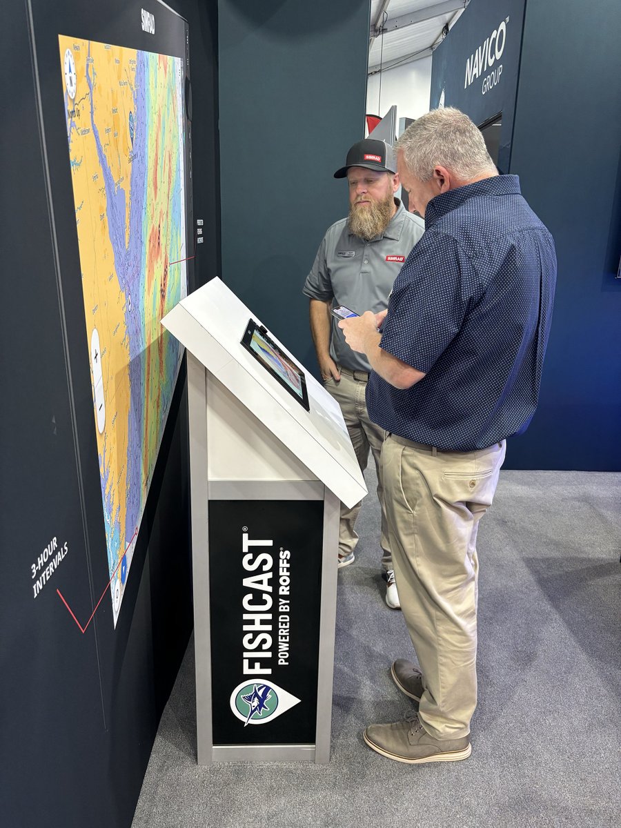 roffsfishing's tweet image. That’s a wrap on the Fort Lauderdale International Boat Show! We had an incredible week connecting with anglers while showcasing FishCast powered by ROFFS™ — developed by Fathom Science in partnership with Simrad and C-Map.
 roffs.com/fishcast-power…

#FathomScience #Simrad