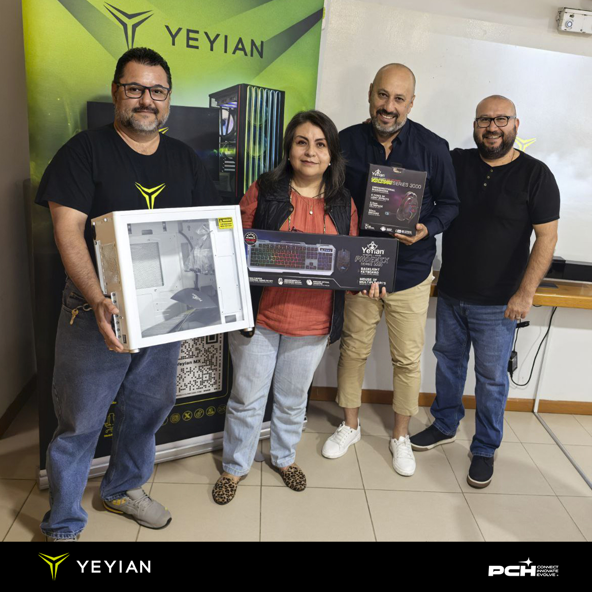 🎮 ¡Conectamos innovación y conocimiento!

💙 Gracias a quienes participaron y a <a href="/yeyian_mx/">YEYIAN MX</a> —seguimos impulsando el crecimiento del canal TIC.

👇 ¿Te gustaría asistir al próximo evento?

#PCH #YeyianGaming #TechCommunity #CanalTIC