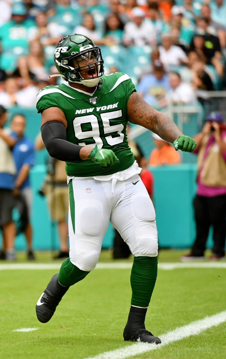 Quinnen Williams is the highest graded run defensive tackle in the NFL, per <a href="/PFF/">PFF</a>

His grade is a 90.8