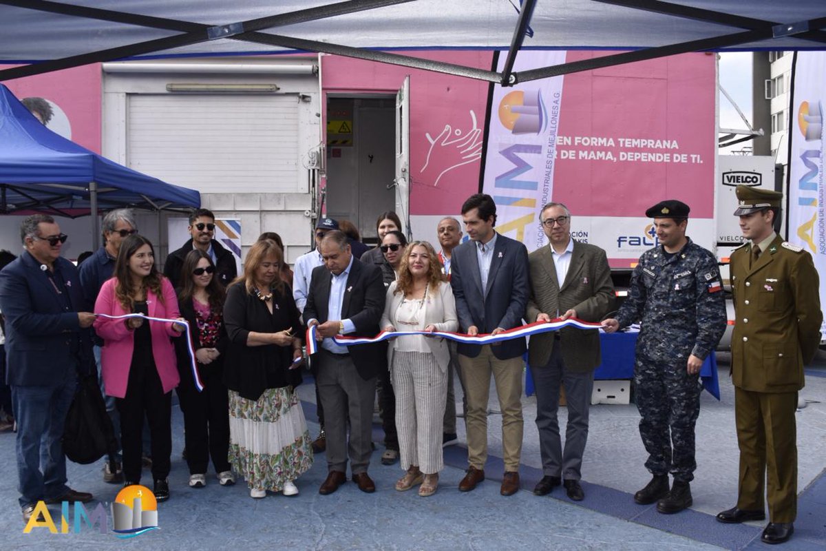 🎀 ¡Dimos inicio al programa “Una Mamografía Puede Salvar Tu Vida”! 
Como cada año, impulsamos esta importante iniciativa en colaboración con el Voluntariado Comunal, la Ilustre Municipalidad de Mejillones y la Fundación Arturo López Pérez <a href="/FALPfundacion/">FALP</a>  .