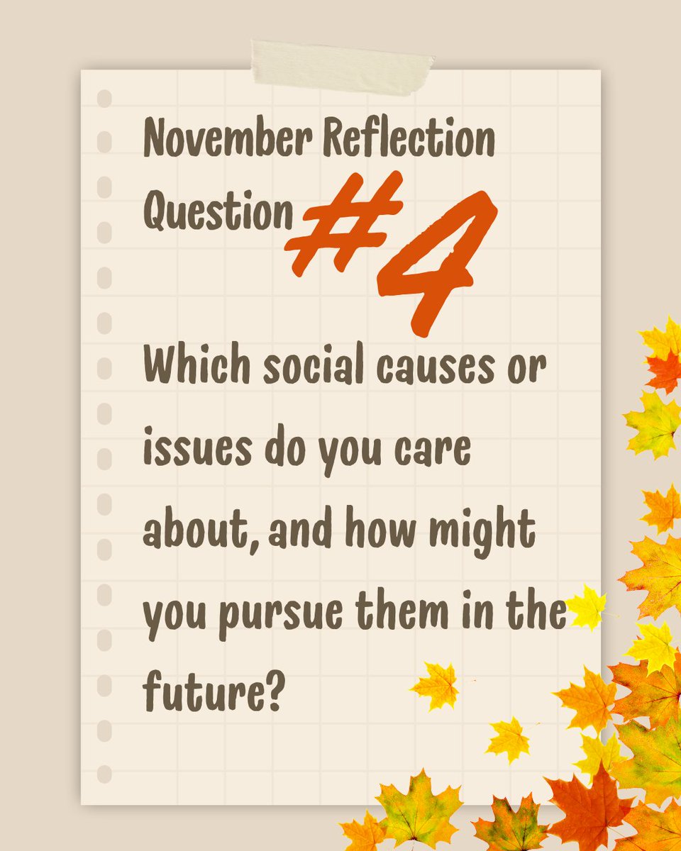 On this #ElectionDay, I encourage you to think about the causes that matter to you and how you may integrate them into your future career.