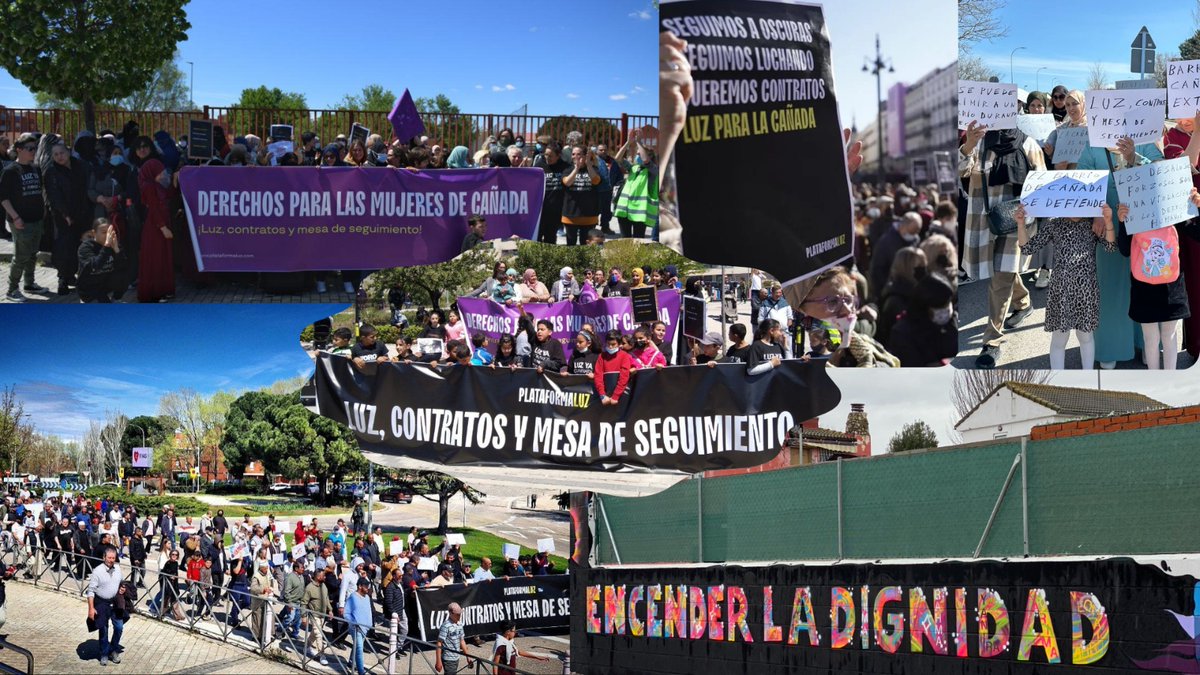 El barrio de Cañada Real resiste por el #DerechoALaLuz por el derecho a una #ViviendaDigna, porque #SinLuzNoHaySalud.

📢Desde la Plataforma Cívica por la Luz para Cañada llamamos a la lucha por la #Dignidad y los #DerechosHumanos

Únete y síguenos!!

#LuzParaCañada