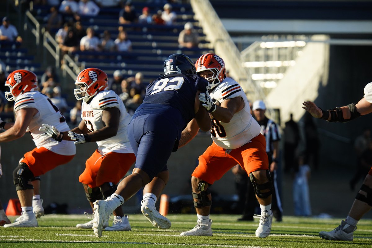 The Bengal O-Line has been putting in WORK💪

✅ - ISU Leads the Big Sky In Yards Per Rush
✅ - ISU Leads the Big Sky in Sacks Against and Ranks #2 in the NATION at .33 per game
✅ - Have only allowed 3 Total Sacks
✅ - Ranked #1 in the Big Sky by <a href="/PFSNcollege/">PFSN College</a> 

#ROAR