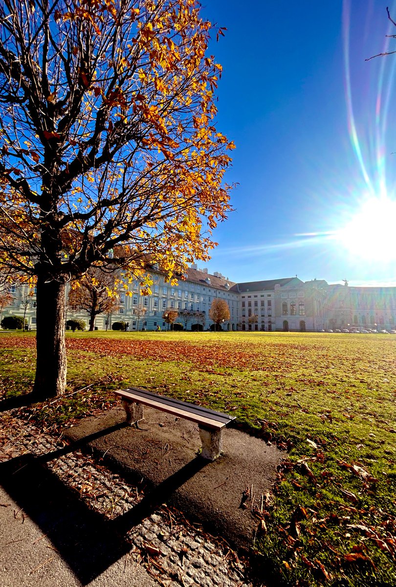 Herbst, Himmel, Heldenplatz. 
#Wienliebe #Wien #autumnvibes #vienna