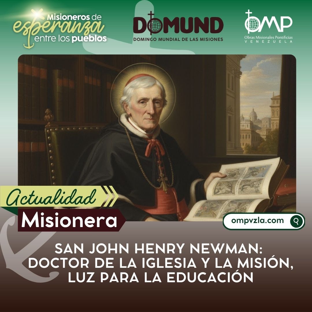 En la Solemnidad de Todos los Santos, el papa León XIV presidió la Santa Misa con motivo del Jubileo del Mundo Educativo y proclamó a san John Henry Newman como Doctor de la Iglesia y copatrono de todas las personas que forman parte del proceso educat... 
ompvzla.com/m008/