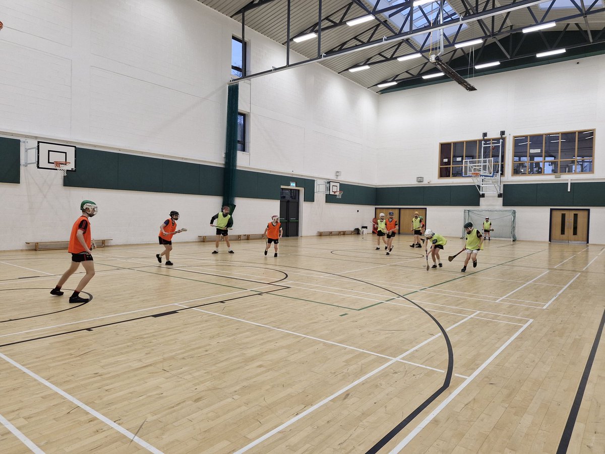 Busy couple of days hurling with 1st years going indoor in <a href="/CreaghGaa/">Creagh College GAA Future Leaders</a> <a href="/creaghcollege/">Creagh College</a>  and and over 40 Juniors and seniors in FCJ Bunclody. Huge effort being put in by all the boys and Teachers #hurlawayeveryday