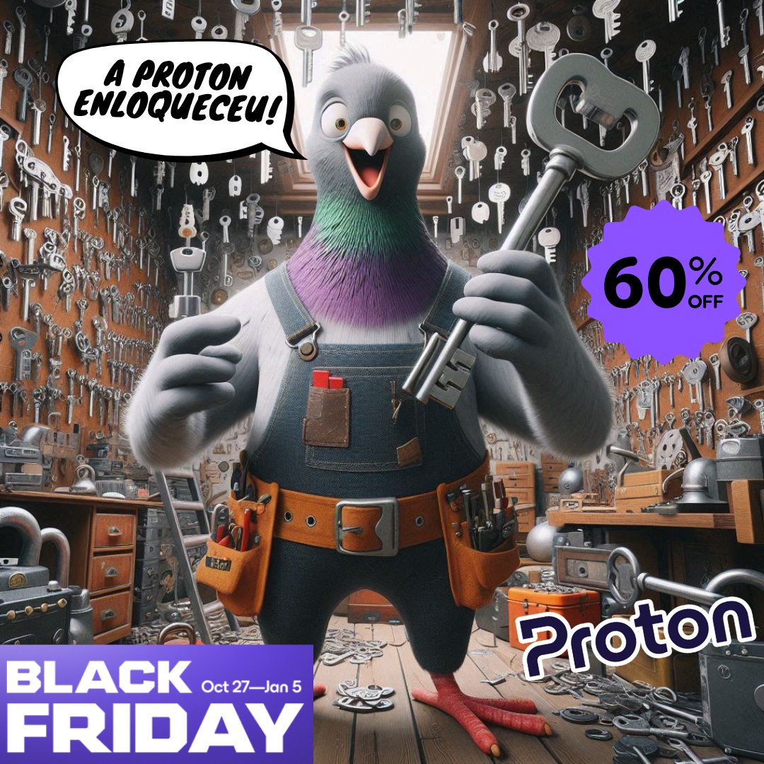 coachdeosasco's tweet image. Proton Pass — o gerenciador de senhas da família Proton — está com 60% de desconto por tempo limitado!

👉 Acesse aqui: go.getproton.me/SH1FR

#ProtonPass #ProtonVPN #ProtonMail #ProtonDrive #Cibersegurança #bolhasec 

Tem tutorial sobre ele no canal:
youtu.be/8yGWdkujrnI