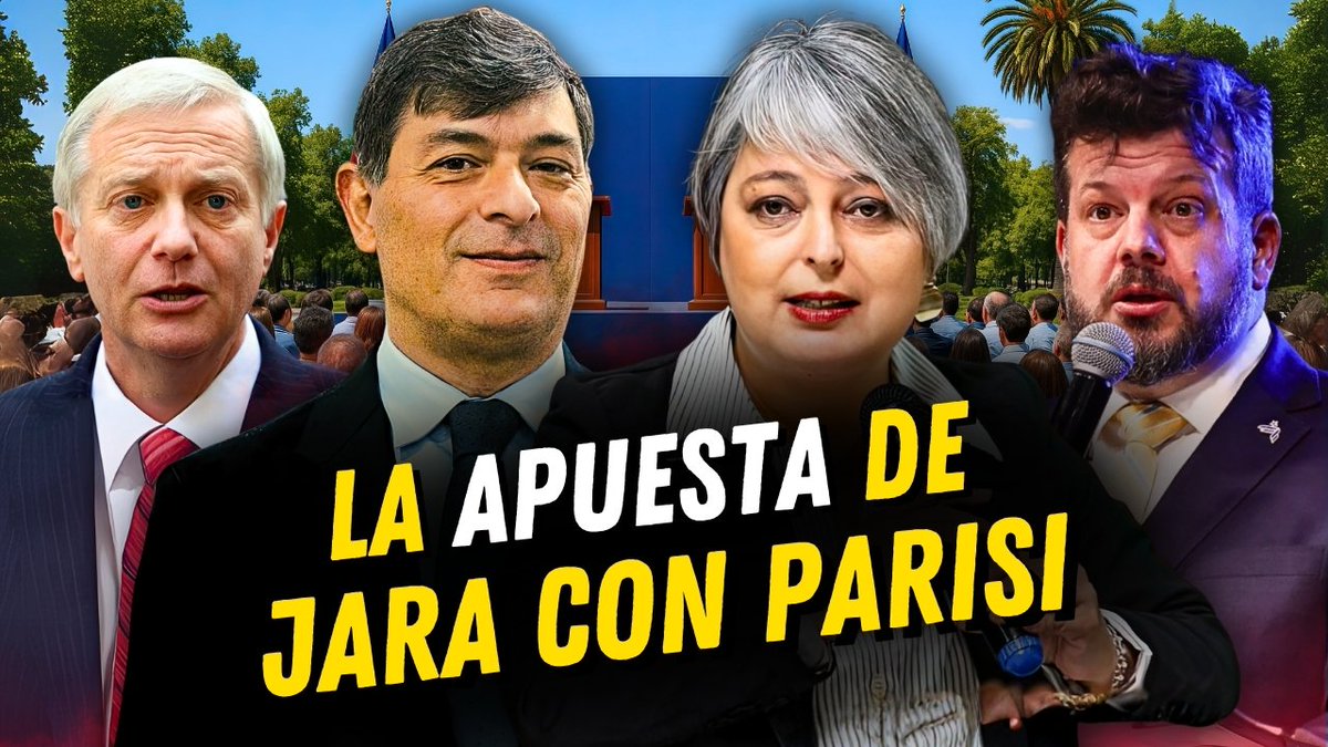 🔴 JARA DEJA AL DESCUBIERTO en DEBATE PRESIDENCIAL su estrategia para CONQUISTAR a PARISI y ASÍ ANIQUILAR a KAST y KAISER 😵
youtube.com/watch?v=zrMxZZ…