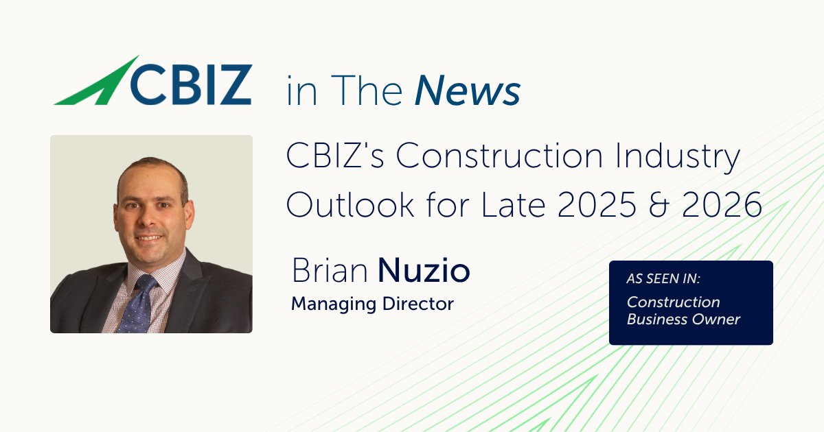JG_Morrison's tweet photo. The #constructionindustry’s next chapter won’t be without turbulence. In @CBOMagazine, Brian Nuzio of @CBZ, shares his outlook on how contractors can navigate rising costs, economic uncertainty and sustainability pressures as we approach 2026. https://t.co/lZ3kKRTZ6p https://t.co/SDP3zerWHo