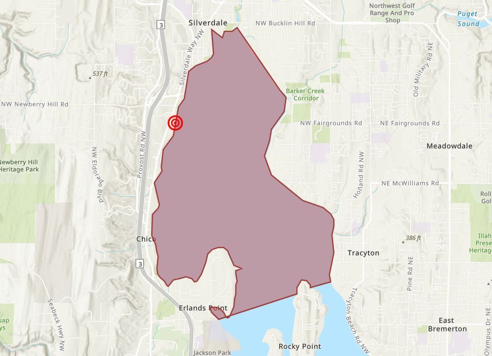 Health advisories have been issued today for Dyes Inlet due to a sewage spill reported by Kitsap County Public Works. A no-contact advisory is in effect through Nov. 10. Shellfish harvesting is closed through Nov. 24. Learn more: buff.ly/hxg4Pbb