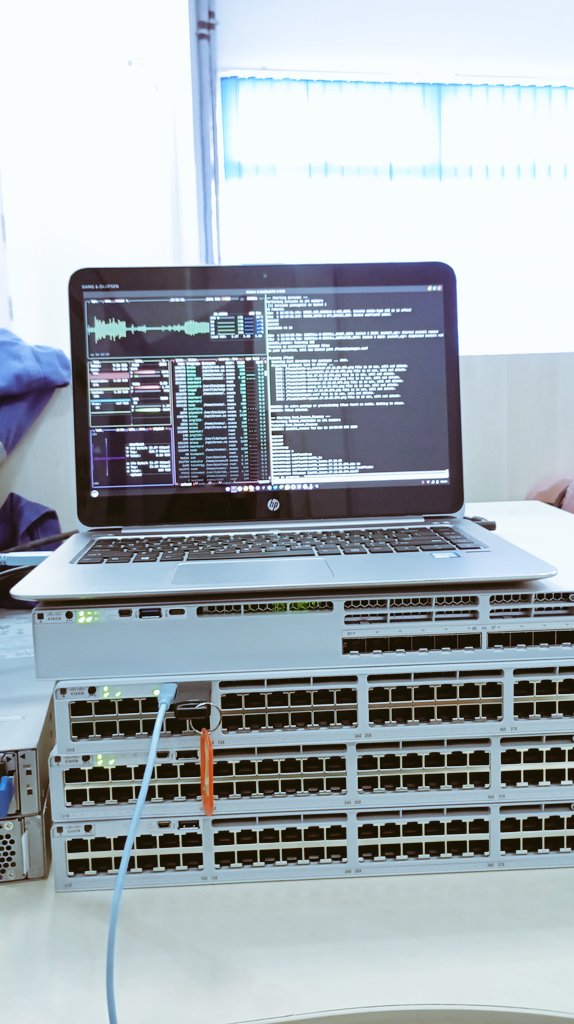 thenetstack's tweet image. Configuring 1 fiber and 3 copper ports @cisco access switches — getting ready for deployment.
#Cisco #Networking #Linux #LinuxCommands