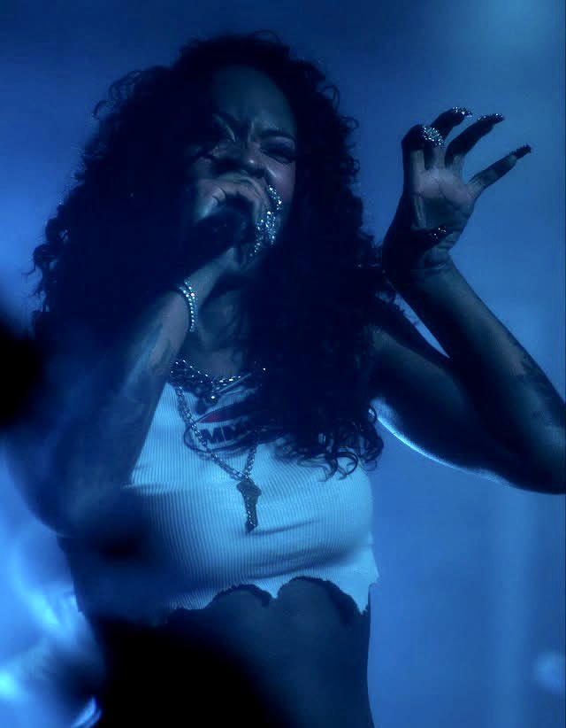 hourlyriconasty's tweet photo. Rico Nasty performing in Pomona #LethalTour https://t.co/2OJfqF1Cwb