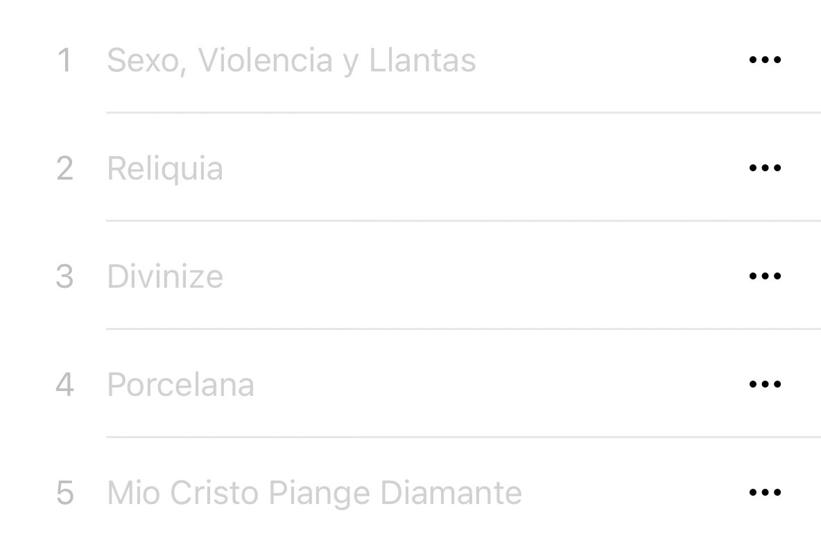 dani_lovsky's tweet image. Reliquia no ha salido en Apple Music 🥹