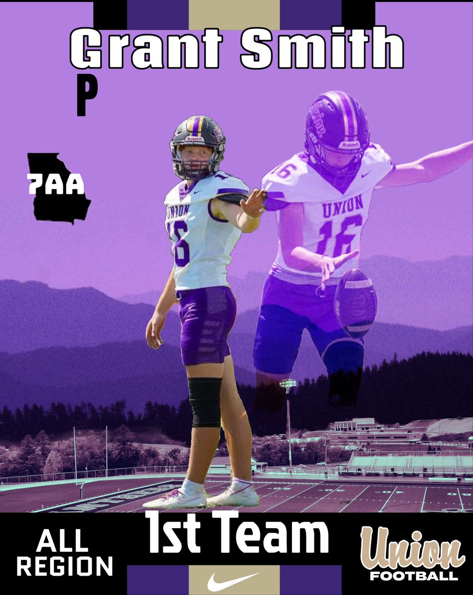 It’s my honor to announce <a href="/unioncofootball/">UC Football</a> has the 1st Team All Region Punter in Grant Smith! 
<a href="/gjsmith08/">Grant Smith</a> <a href="/huntermandy12/">Mandy</a>