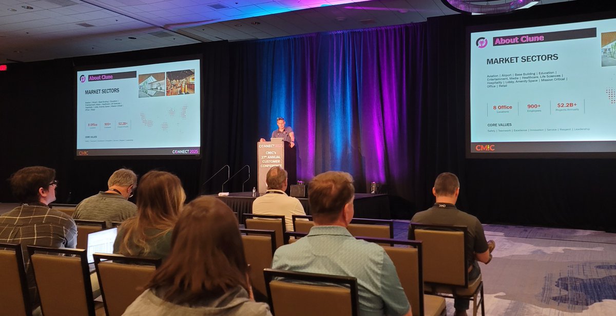 cmicsoftware's tweet image. In the session “CMiC Security Management: Automation Strategies and User Admin Central,” speakers Ofuré Egbele and Steve Kostick (Clune Construction) demonstrate comprehensive security strategies for CMiC environments, including automation technologies and streamlined business…