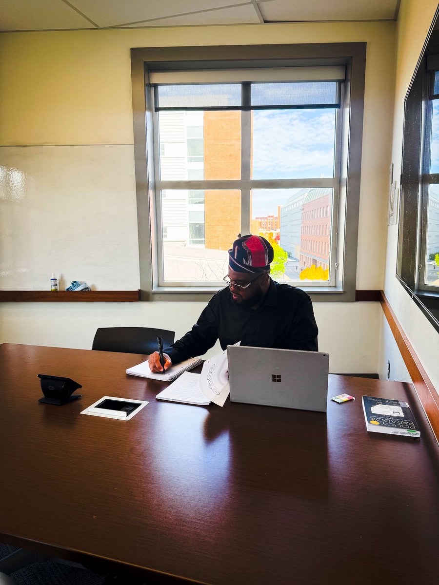 drdavisloading's tweet image. “After a Long Day of Writing”

The page looks clean but it isn’t.
I’ve bled here.

Every word wrestled from something I couldn’t say out loud,
every comma a breath I earned.

My people taught me
work ain’t always a field or a factory.
Sometimes it’s a pen —
and the muscle it…