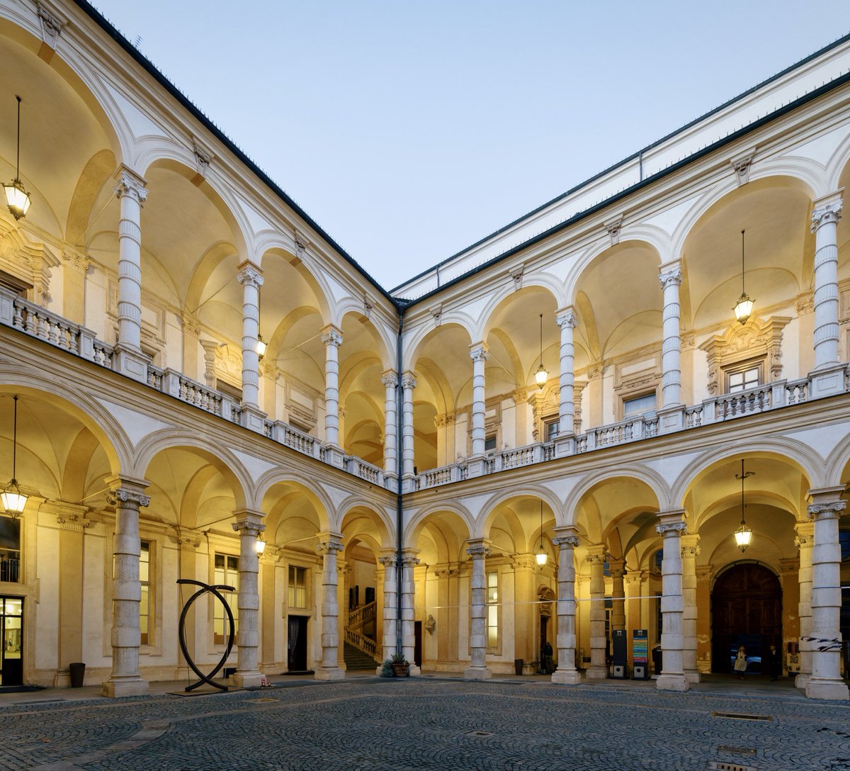 Courtyard of Palazzo dell’Università, Turin
Michelangelo Garove, Giovanni Antonio Ricca and Filippo Juvarra, 1712–20