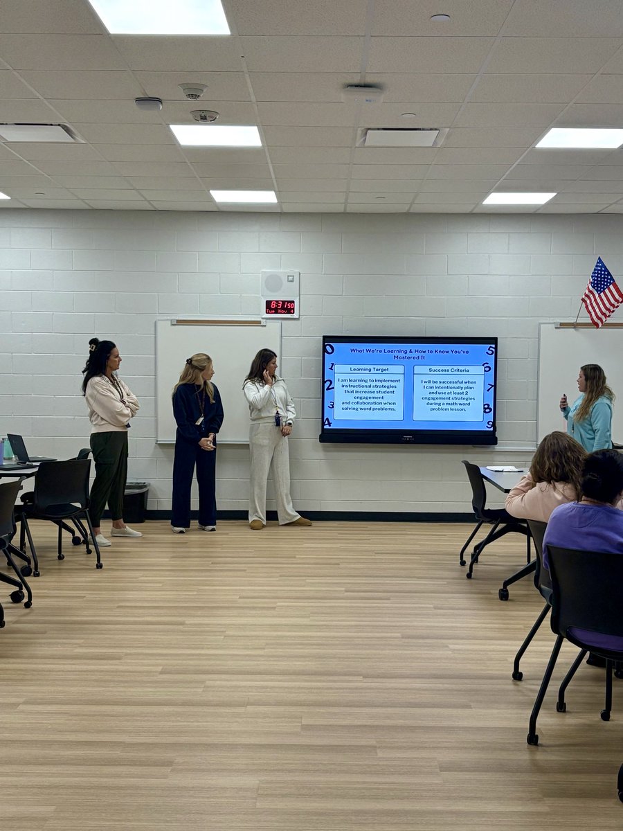 FreeHomeES's tweet image. FHES members of the @CherokeeSchools Instructional Leader Cohort have been hard at work growing their teacher-leadership skills! Today they redelivered learning from their first session, sharing strategies with peers to leverage new instructional resources for school improvement.
