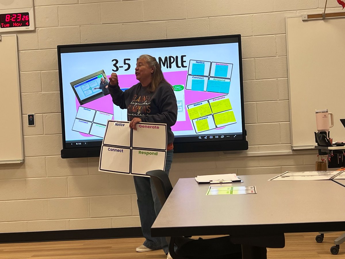 FreeHomeES's tweet image. FHES members of the @CherokeeSchools Instructional Leader Cohort have been hard at work growing their teacher-leadership skills! Today they redelivered learning from their first session, sharing strategies with peers to leverage new instructional resources for school improvement.
