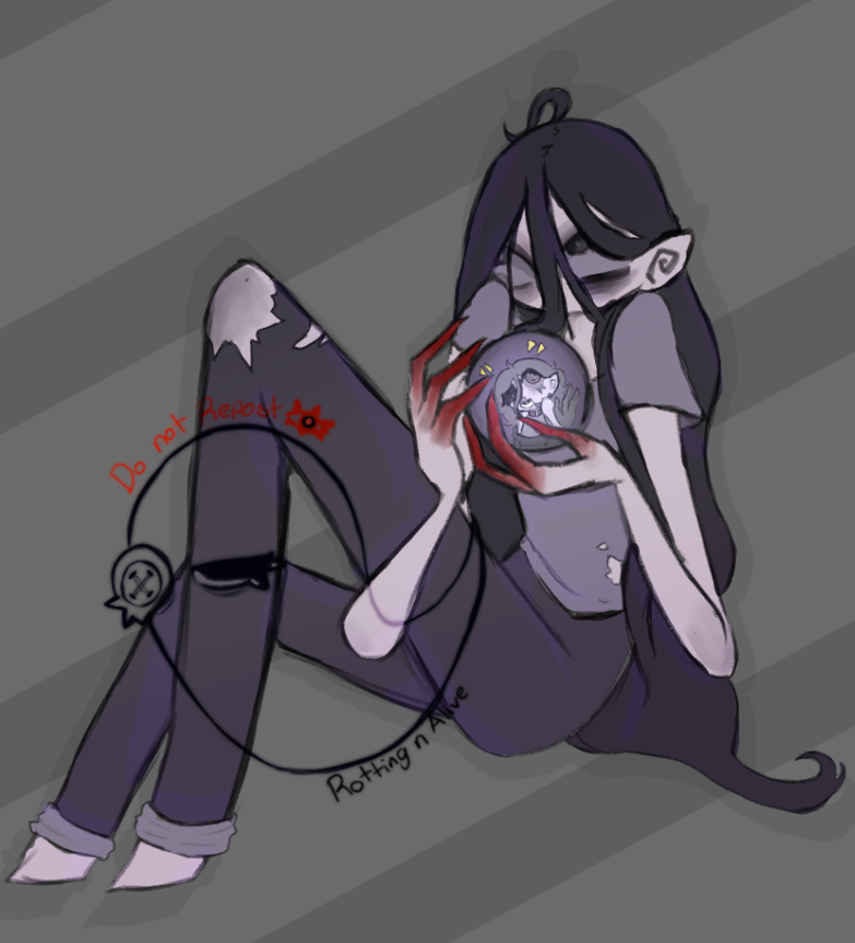 RottingnAlive's tweet photo. Ych example using Mono and Thaddeus 🩶

Thaddeus belongs to @AshyArtzAD 

#vgenartist https://t.co/gXEEXmUtC4