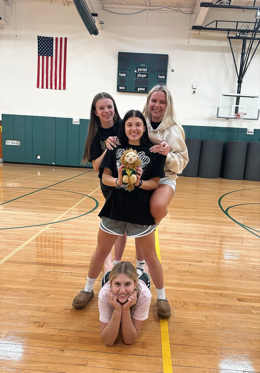 Toughness Tuesday with Leo! Congratulations, Rachel, Peyton, Natalie, and Peyton!