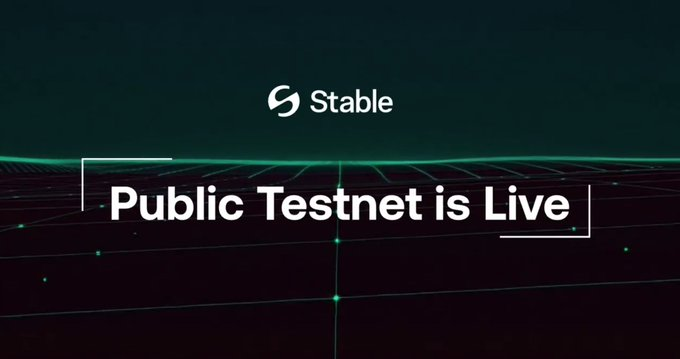 Victornguyen10x's tweet image. New #testnet xịn

Stable Public Testnet đã chính thức ra mắt - chiến lẹ

@stable vừa ra mắt public testnet, mở đường cho một môi trường native USDT với giao dịch nhanh, ổn định và không trượt giá.
Hiện chưa có nhiệm vụ hay điểm thưởng, nhưng anh em có thể…