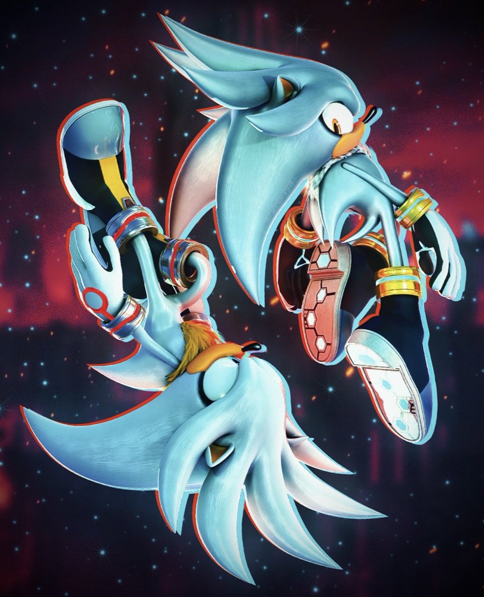 TheRandomGoon's tweet image. “Every Night I Will Save Your Life” 

                                 /

“Every Night I Will Make It Right”

——————————————————
In anticipation for the Full Trailer, here’s a promotional piece featuring Silver and Venice by @flyshyva !