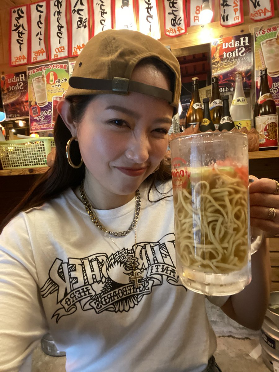 おはみち〜🌈☀️ 冷たい沖縄そば美味しかった🤤