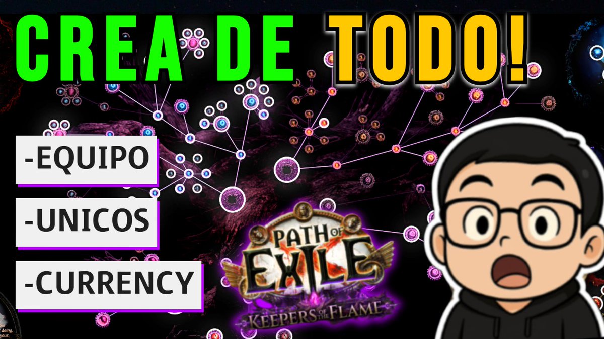 Snycmaster831's tweet photo. El Árbol del Génesis te deja CREAR de TODO 🔮
Te enseño cómo usarlo paso a paso 👉 https://t.co/ysof4SLljE
#PathofExile #POE327 #KeepersOfTheFlame https://t.co/KQiYKy1mii