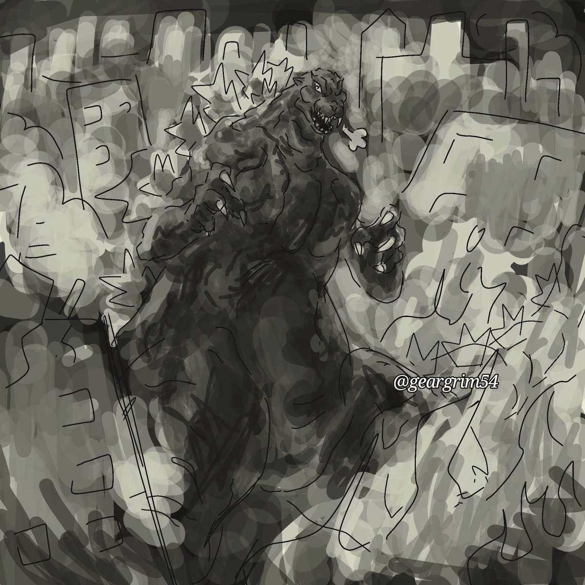 One day late but happy godzilla day to all who partake
#digitalart #godzilla #godzilladay2025 #fanart