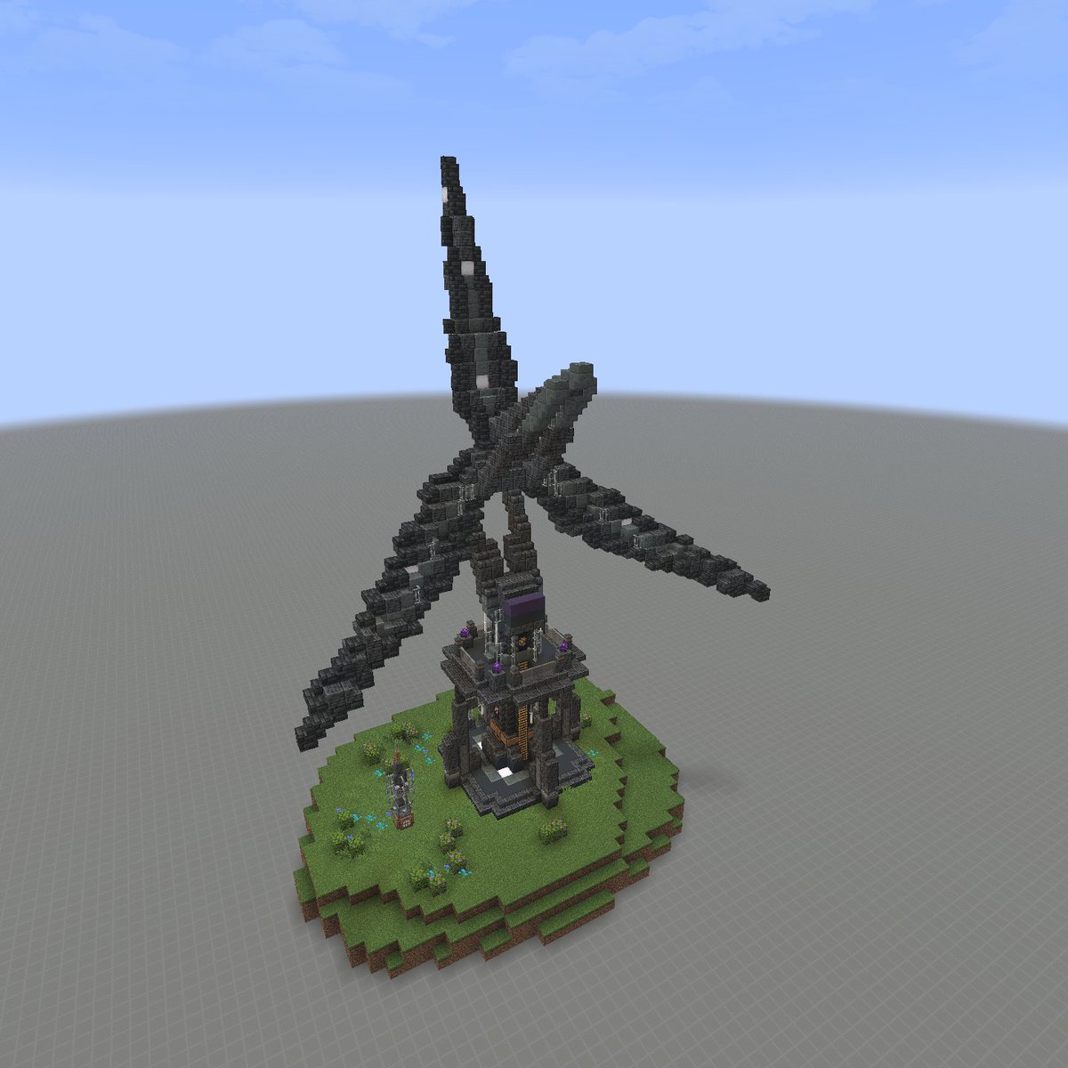 Decided to take a little break from painting and finish one of my builds [Satellite dish]
#Minecraft #MinecraftBuild