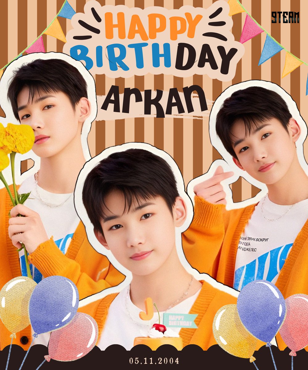 9TEAMOFFICIAL's tweet image. ㅤ 
#9TEAM_誕生日

お誕生日おめでとう our Sleepy Sloth Leader 🦥 , Arkan. Wishing you a year full of exciting adventures, new milestones, and joyful moments. May this next chapter bring you even closer to your dreams. 🍰

#ARKAN_DAY #SleepyLeaderDay 
 ㅤ