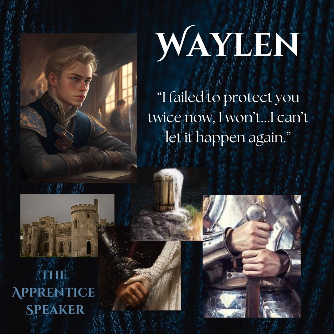 MCTaylor_author's tweet image. Meet The Apprentice Speaker&apos;s main cast: 
RocsAnne, the rider with feminine rage
Waylen, the flirty prince with a hero complex
Curu, the elf that trusts no one 
#questpit #f #litagents #ya