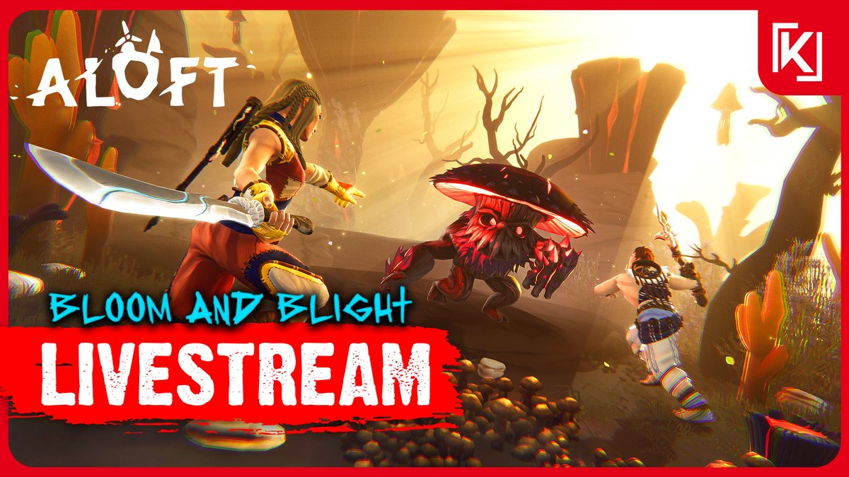 KodeationsTV's tweet image. Bloom &amp;amp; Blight has come to Aloft! Checking out the game&apos;s biggest update yet, tonight LIVE at 8:45 pm CST!

🟣 twitch.tv/kodeations
🔴 youtube.com/@kodeations 

@Aloft_Game #aloft #FuncomCreator
