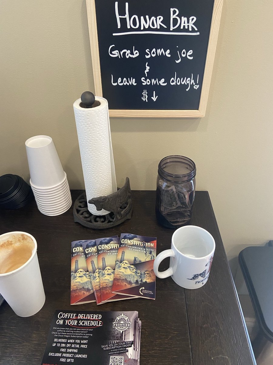 MontyFritts4TN's tweet photo. Frontier Coffee in Talbott. Led by an American Hero and staffed with great folks. https://t.co/y074QHgJnC