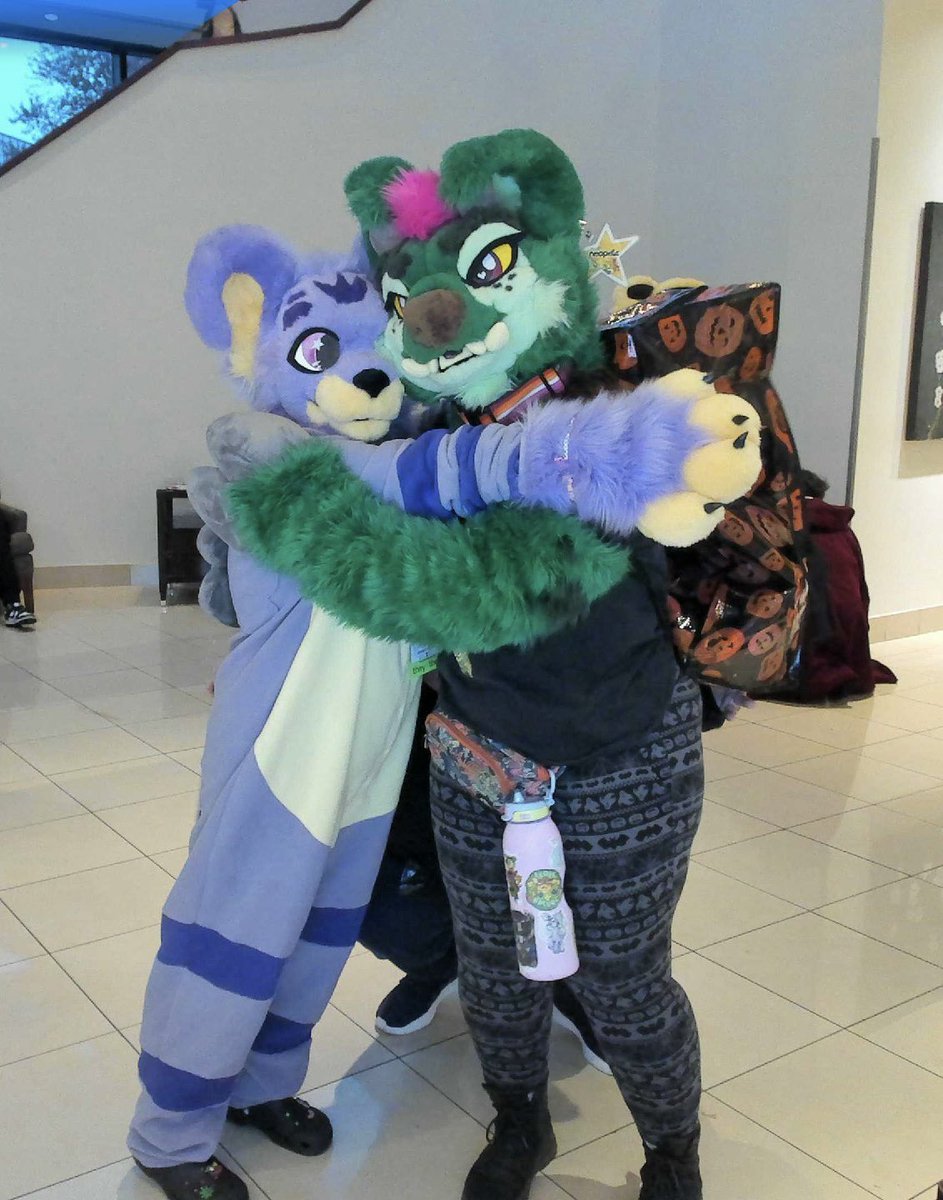mothiegoth's tweet image. I had suuuuch a good #furpoc2025 &amp;lt;3 it was incredible to see my friends and be a creature again!!! I need to suit more!!!! ignore my crocs.