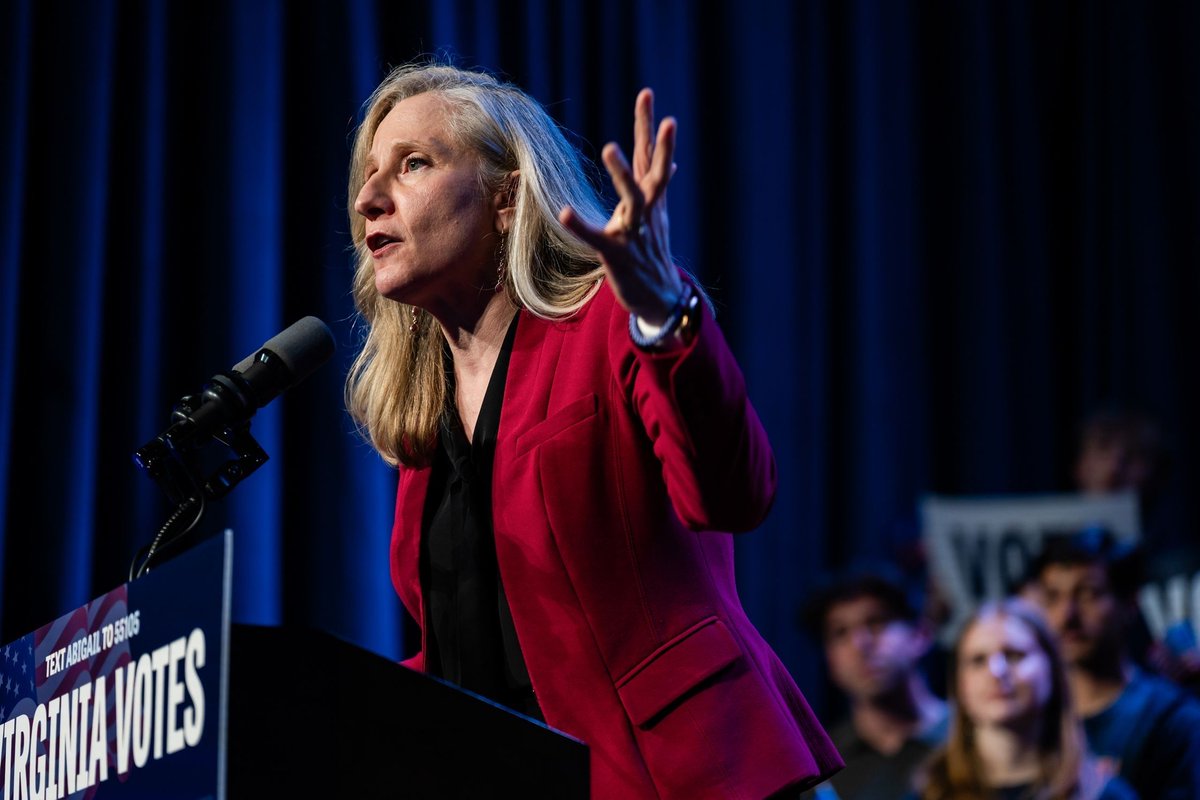 BREAKING

Abigail Spanberger is projected to win the governor’s race in Virginia, returning the governorship to Democratic control.

Spanberger, a former member of Congress and former CIA case officer, will be the first woman to serve as governor of the Commonwealth of Virginia.