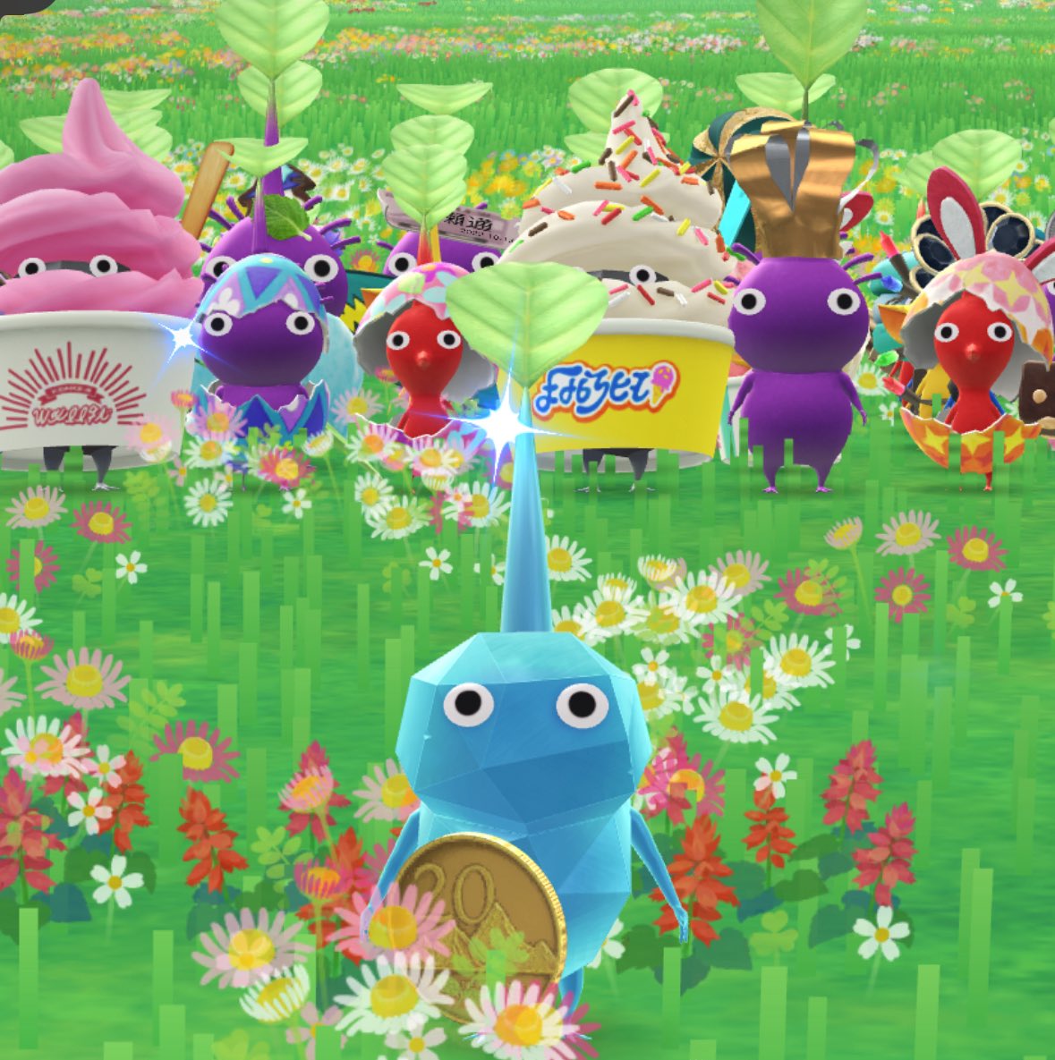 tekitourabbit's tweet image. どこのコインかな？
#ピクミンブルーム