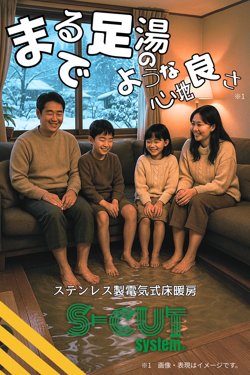 ScutSystem's tweet image. おはようございます
電気式床暖房メーカーSCUTの渡邉です

SCUT床暖房はお家の床に足湯を入れたようなリラックスできる適温の暖かさをご体感頂ける電気式ヒーターです！

使った方なら分かる、離れられない心地よさを是非ご体感ください！

お問い合わせは渡邉まで
080-3358-9728
watanabe@s-cut.com