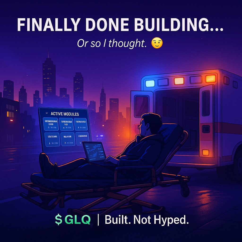After a full week of building, testing, refining, and debugging — it’s finally complete.

Eyes tired. Back sore. But the process? Addictive.

What started as an experiment has evolved into a fully autonomous, self-learning multi-chain system — running flawlessly across GraphLinq