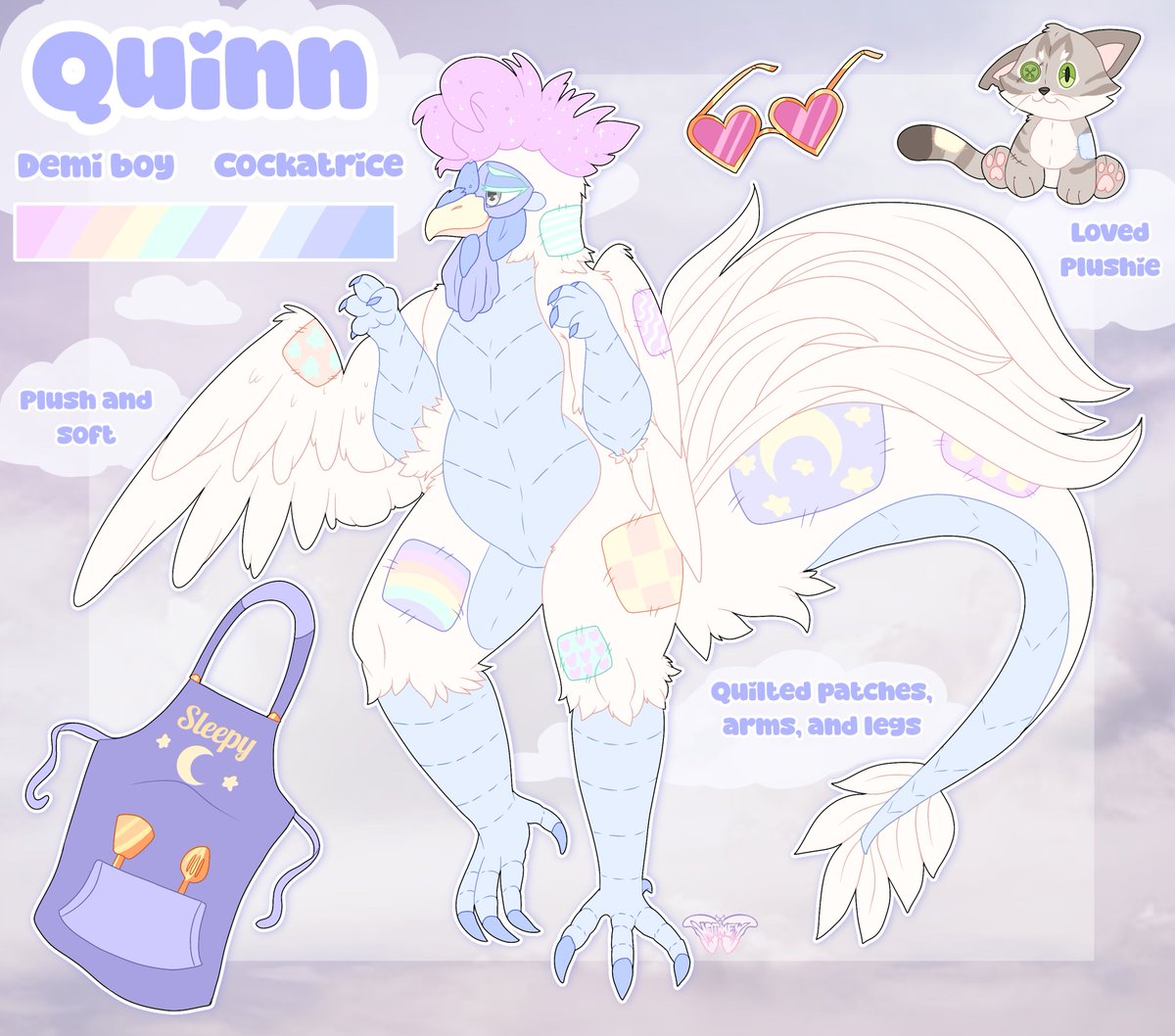 𝒬𝓊𝒾𝓃𝓃 🌙✨🩵

thank you again <a href="/Mothmew/">✨💜🦋Eldie🦋💜✨</a> for creating my boy 🫶