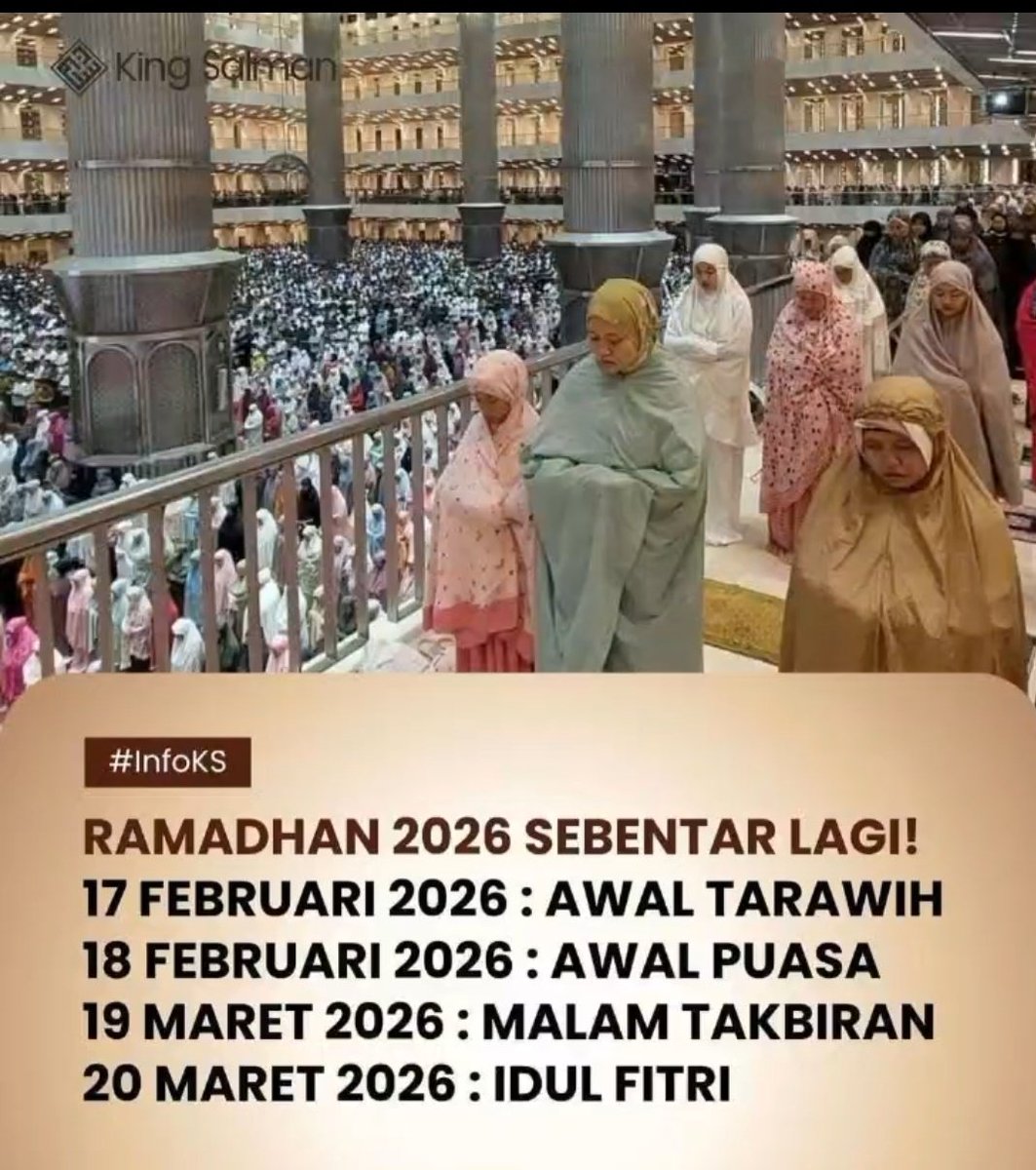 Masyaallah begitu cepat. Kita tambah menua.