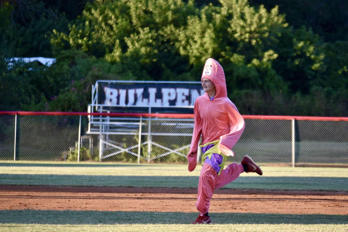 Our high school team had a Halloween fundraiser game and it was a blast!