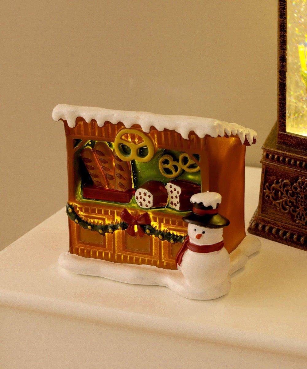 NEW＊ ライト付きクリスマスマーケットオブジェ 600円（税込660円