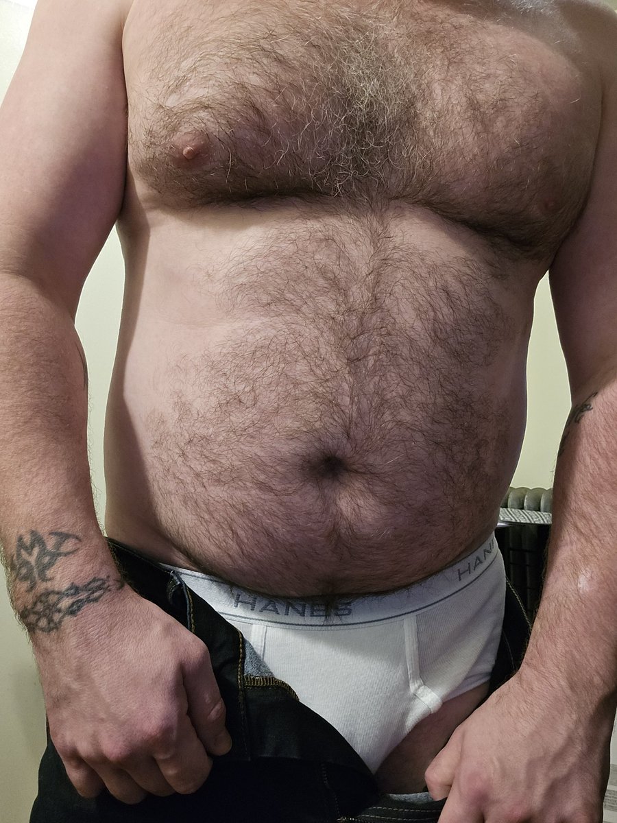 Busy day, time to undress to my tighties