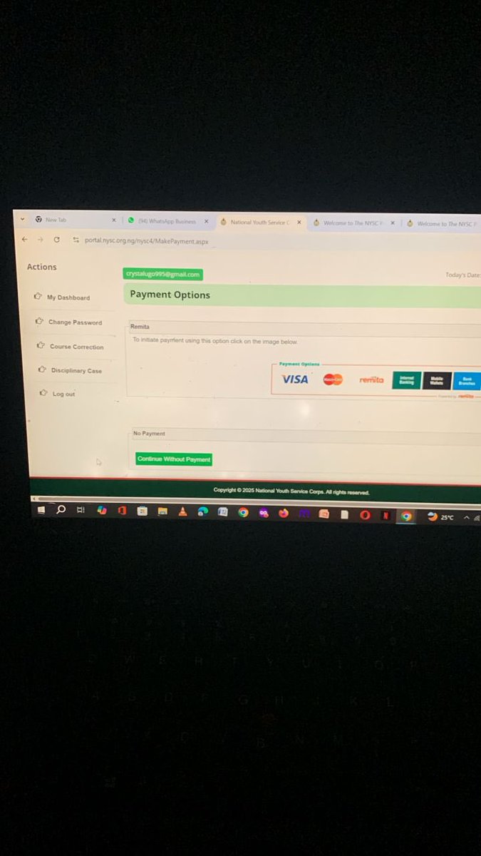 SommyMartin's tweet photo. @Juw_elle @Juniorayomidej @Goldie__bee I figured out the reason why it’s showing wrong email or passcode. It’s because the details you provided has not been saved. You have to go back to your mail, click the link that they sent to you and fill in the details. If it works, you’d be directed to this page https://t.co/W98mEWEFwq