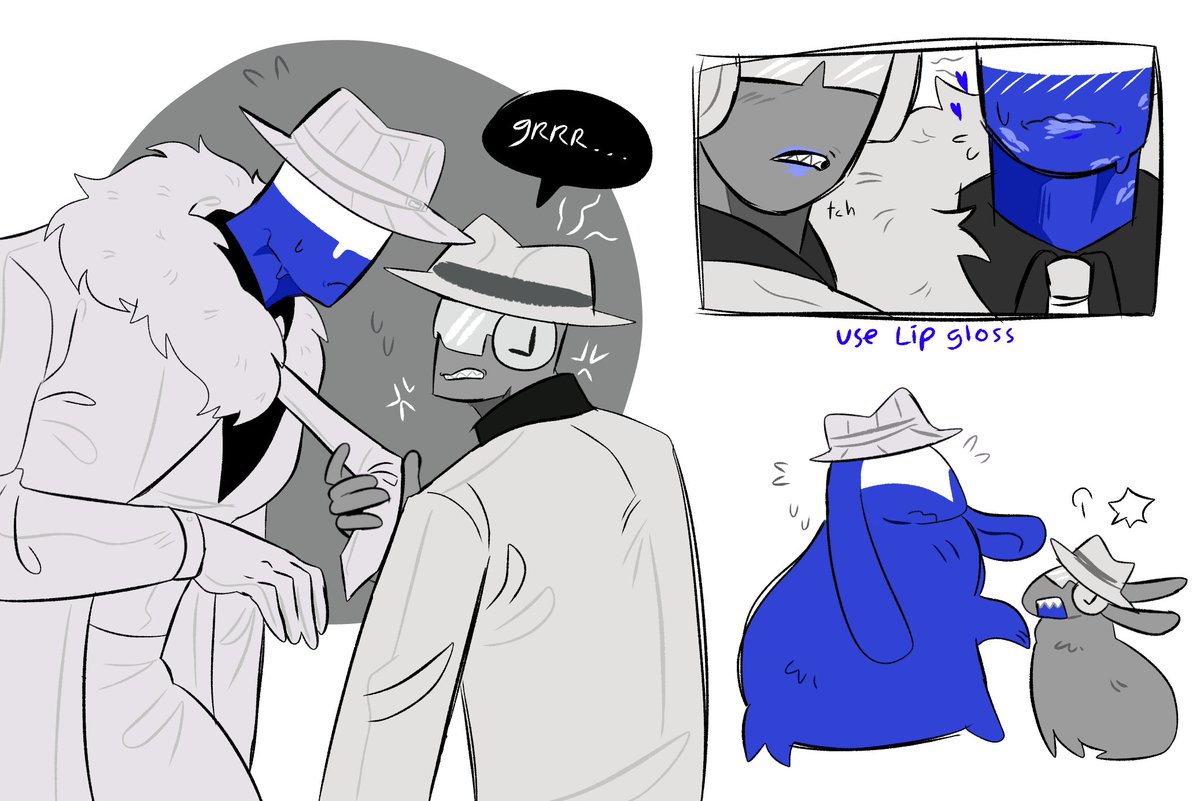 itsamanda_black's tweet photo. Draw 2P #doublefedora https://t.co/G9bOLg5RJf