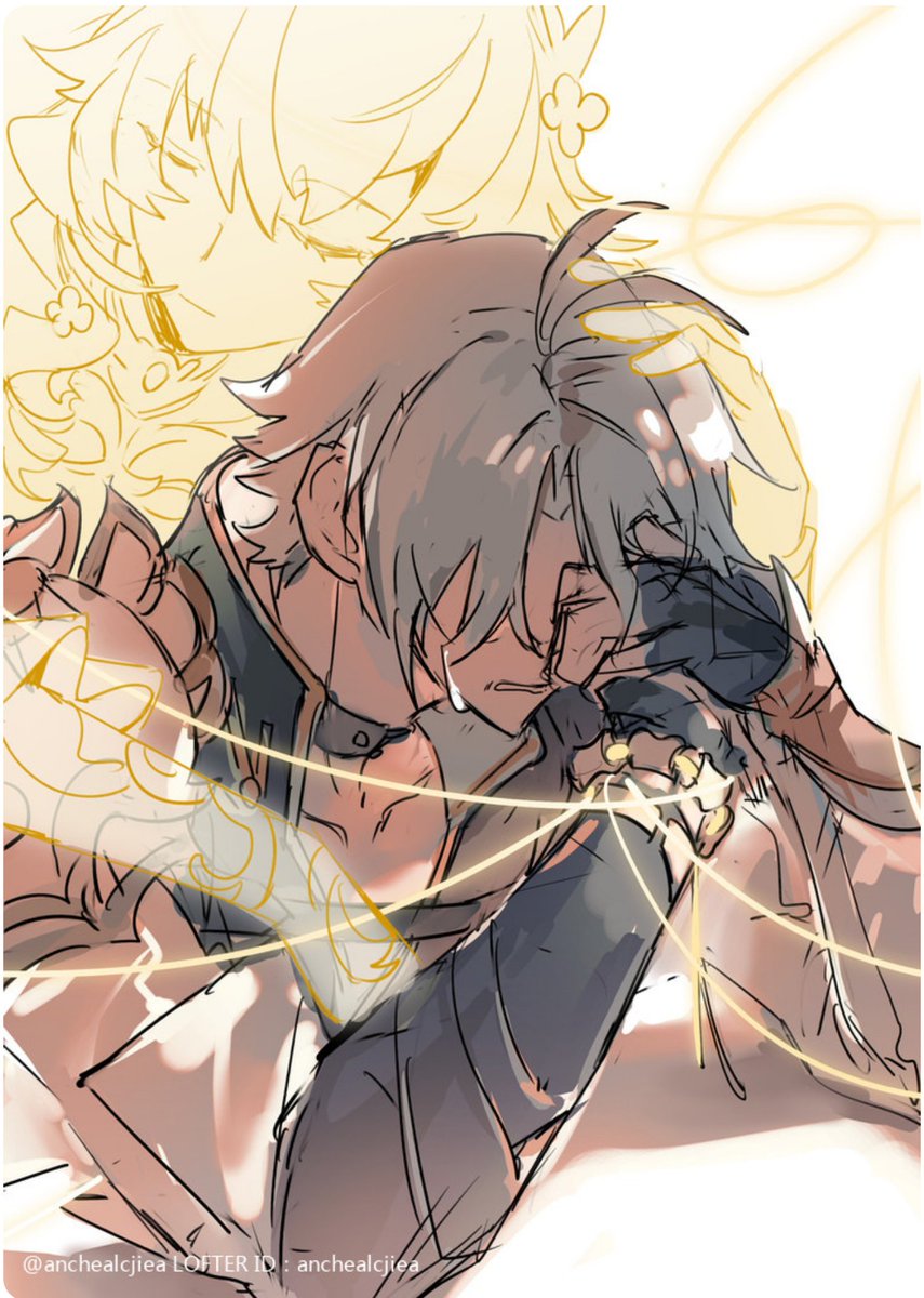 WeavingR0mance's tweet photo. ' In this way, she wanted to be with you - always. '

Art by Anchealcjiea on LOFTER
https://t.co/ZPlDcb53yN

#Phainon #Aglaea #Phaiglaea #Phailaea https://t.co/LyAMupPwZl